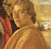Sandro Botticelli Self-Portrait painting